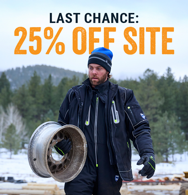 LAST CHANCE: 25% OFF SITE