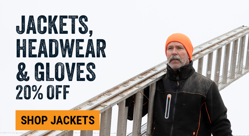 JACKETS, HEADWEAR AND GLOVES 20% OFF 