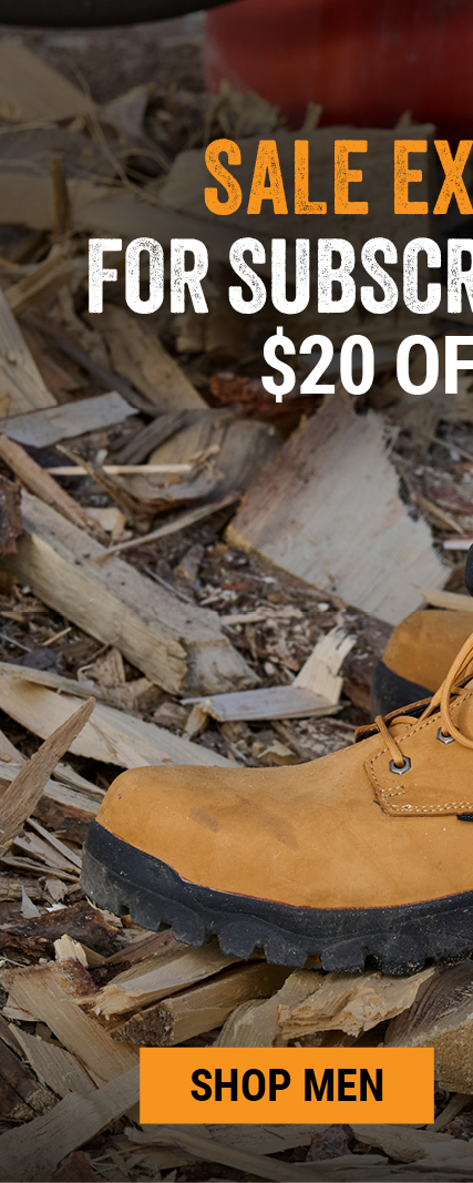 SALE EXTENDED FOR SUBSCRIBERS ONLY $20 OFF $100  Shop men