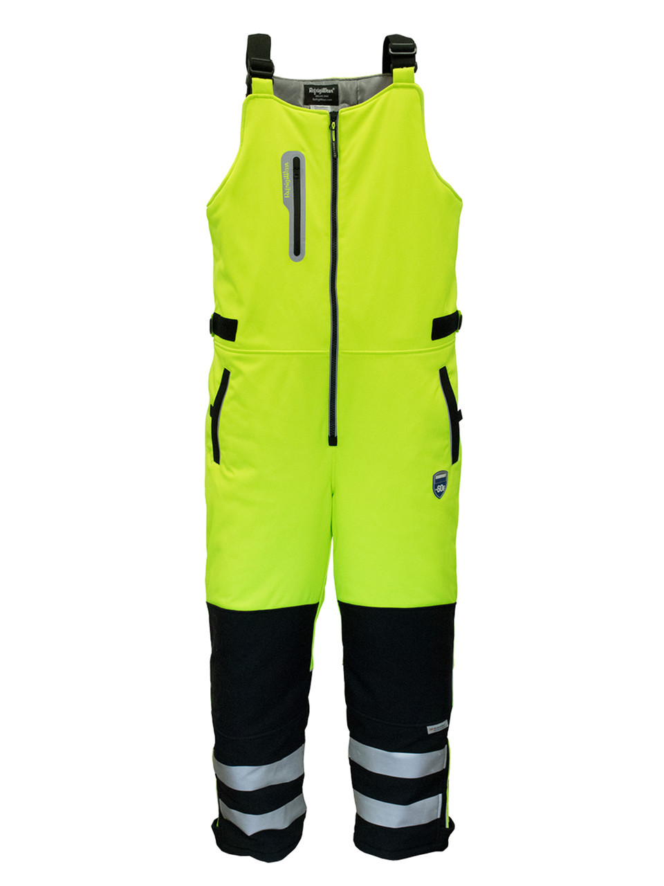 HiVis Extreme Softshell Bib Overalls