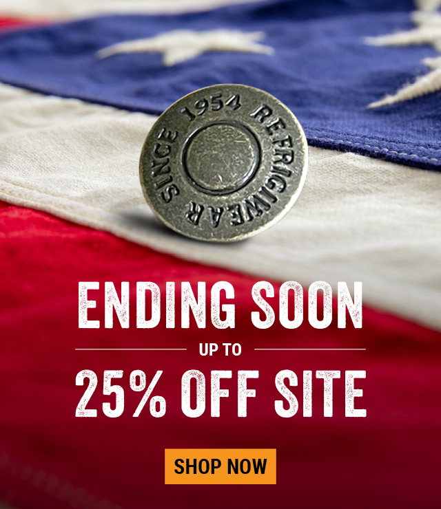 LAST CHANCE:  up to 25% OFF SITE