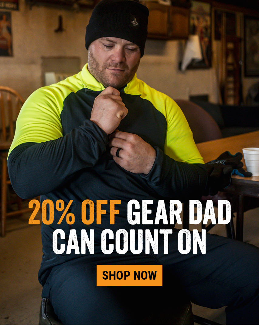 20% Off gear dad can count on
