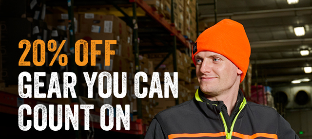 20% OFF GEAR YOU CAN COUNT ON. Shop men's