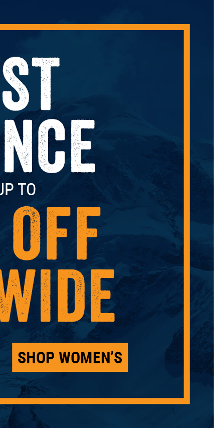 LAST CHANCE FOR UP TO 25% OFF SITEWIDE Shop Women's