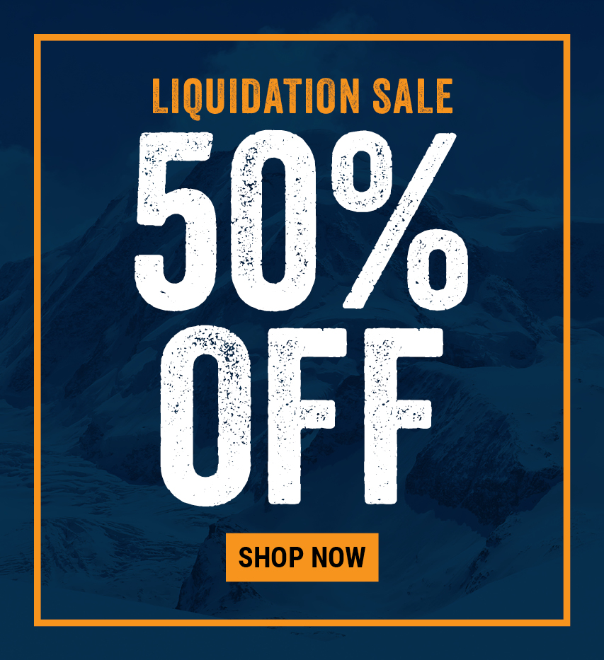 50% OFF LIQUIDATION SALE
