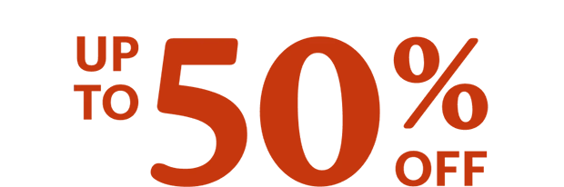 Up to 50% Off