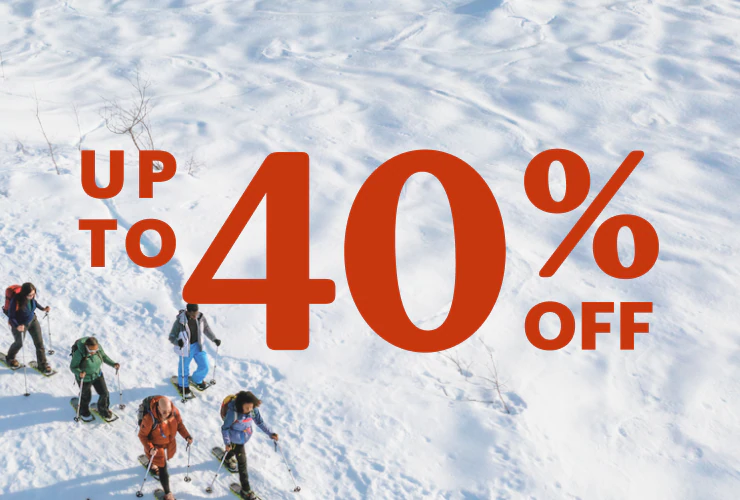 Up to 40% Off