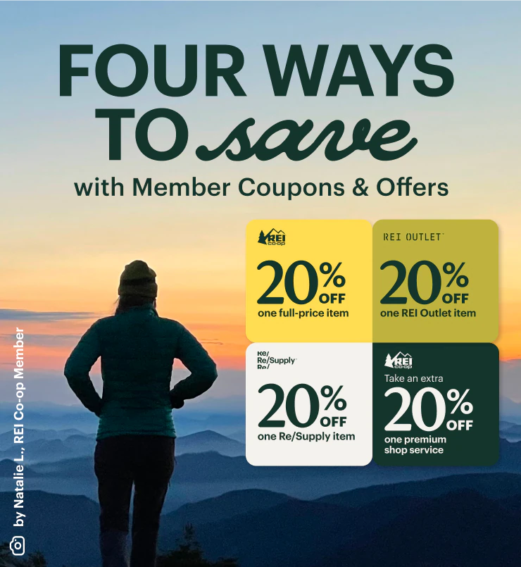 FOUR WAYS TO SAVE with Member Coupons & Offers