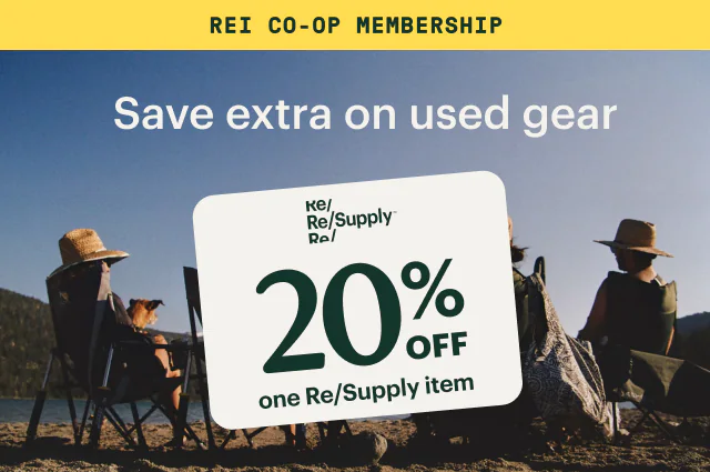 REI CO-OP MEMBERSHIP. Save extra on used gear