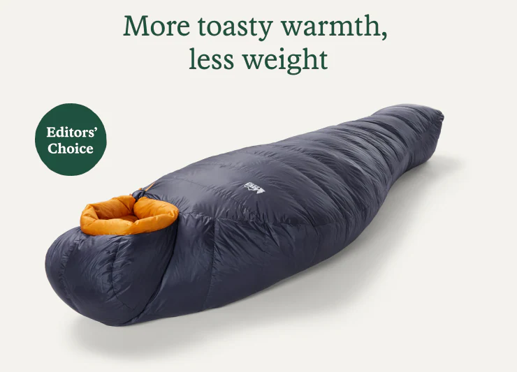 More toasty warmth, less weight. 