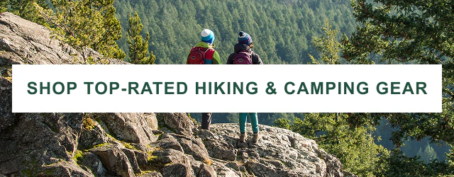 SHOP TOP-RATED HIKING & CAMPING GEAR