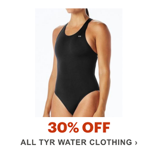 30% Off All TYR Water Clothing