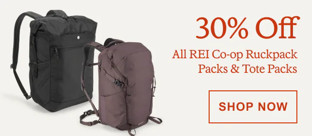 30% Off All REI Co-op Ruckpack Packs & Tote Packs. SHOP NOW