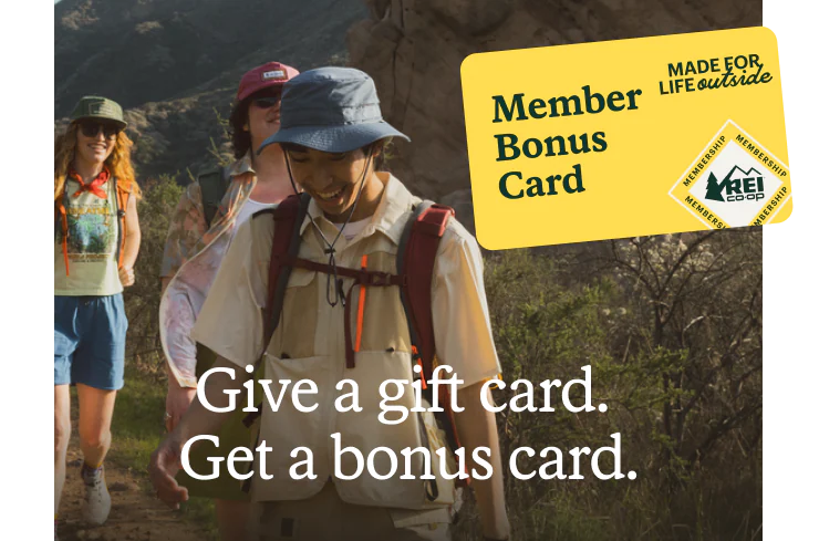 Give a gift card. Get a bonus card.