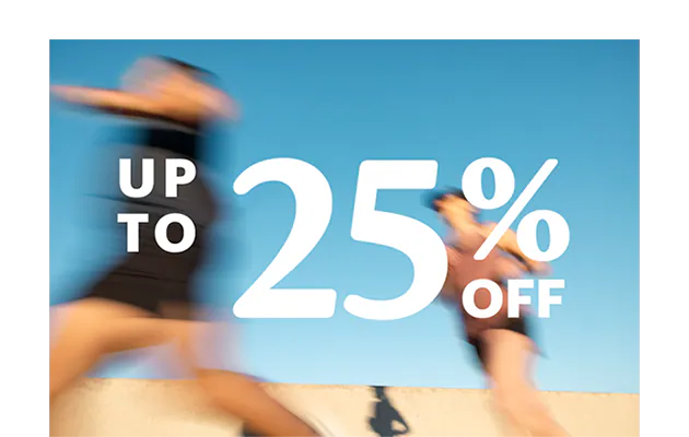 Up to 25% off 