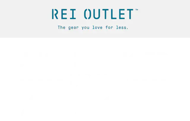 REI OUTLET. The gear you love for less. Headline: Just Reduced 45% Off
