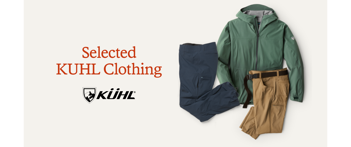 Selected Kuhl clothing