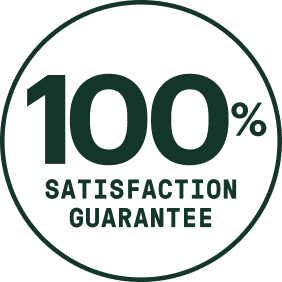 100% Satisfacton Guarantee