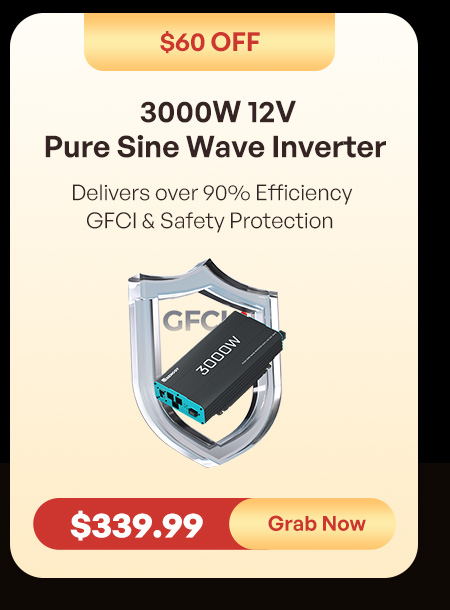 3000W 12V Pure Sine Wave Inverter