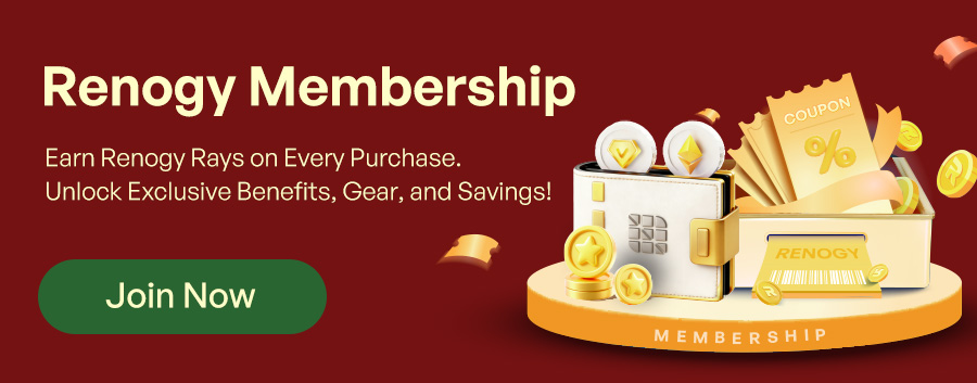 Renogy Membership | Unlock Exclusive Benefits, Gear, and Savings.