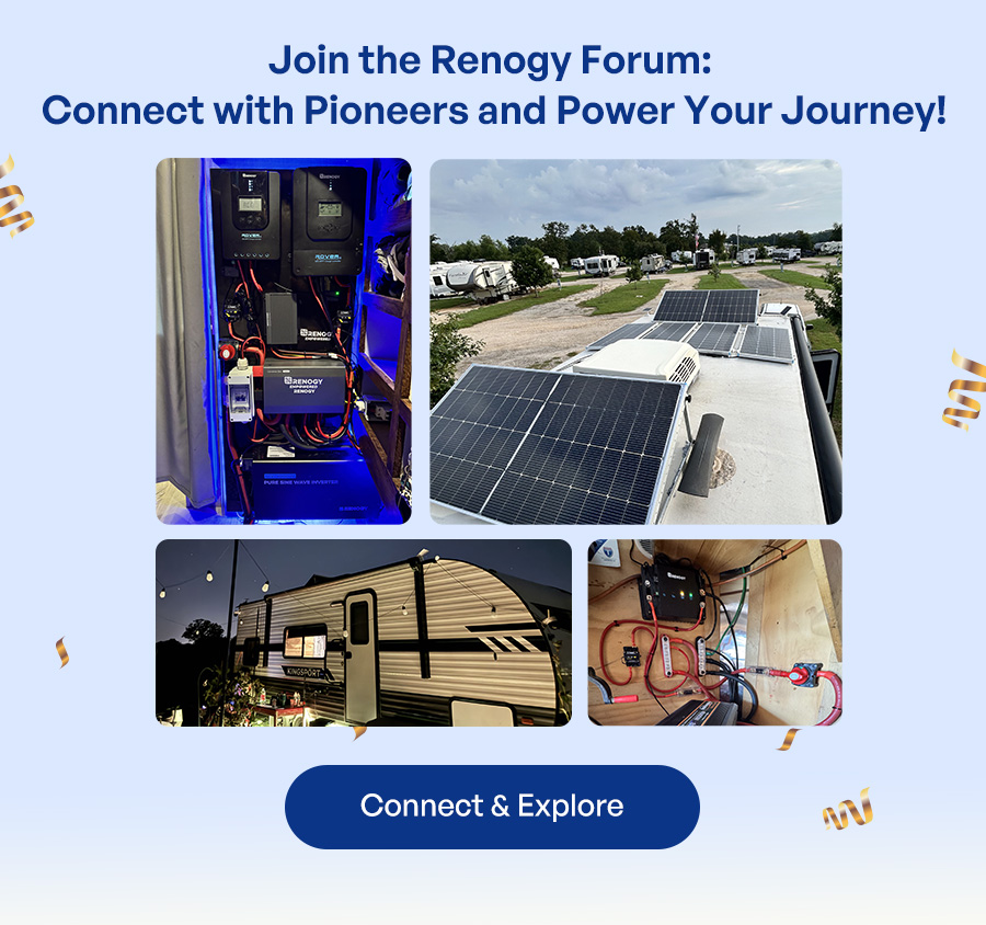 Join the Renogy Forum: Connect with Pioneers and Power Your Journey! | Connect & Explore