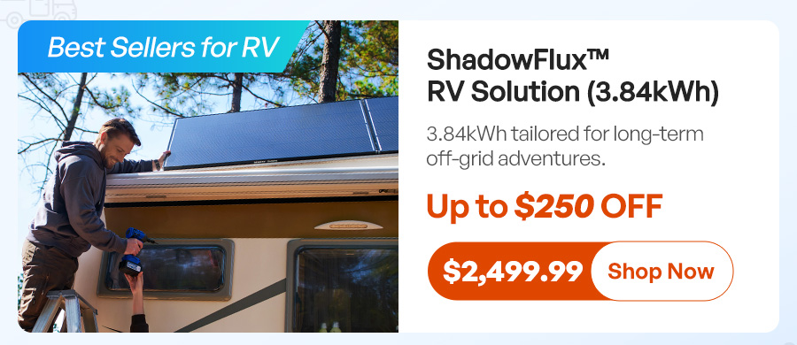 ShadowFluxTM RV Solution (3.84kWh)