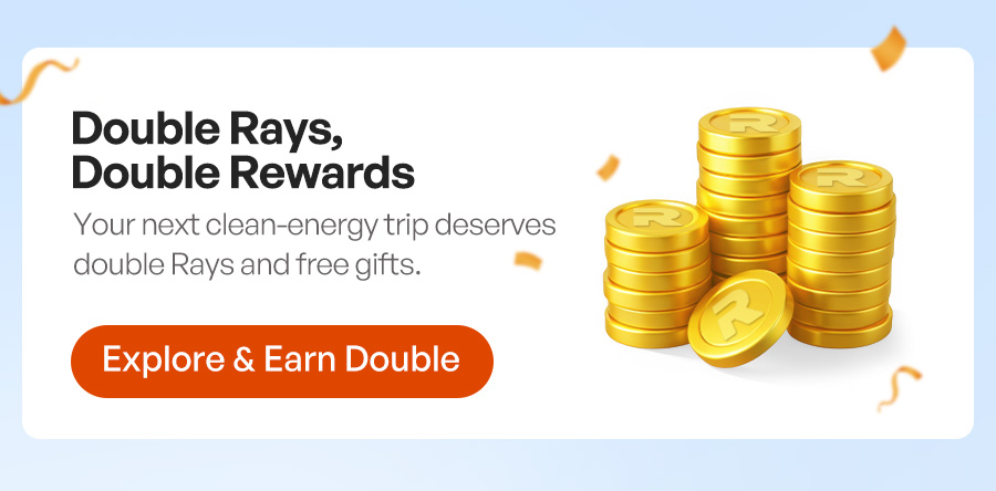 Double Rays, Double Rewards