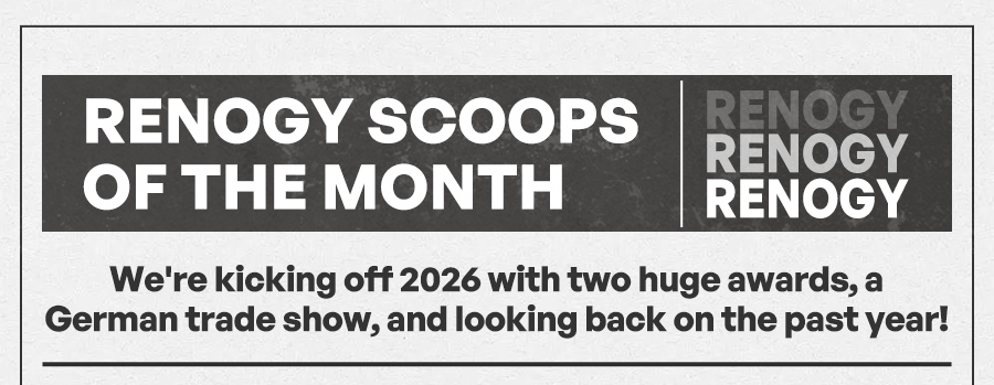 RENOGY SCOOPS OFTHEMONTH