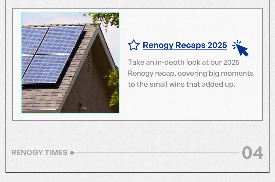 Renogy Recaps 2025