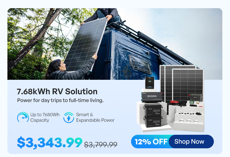 7.68kWh RV Solution