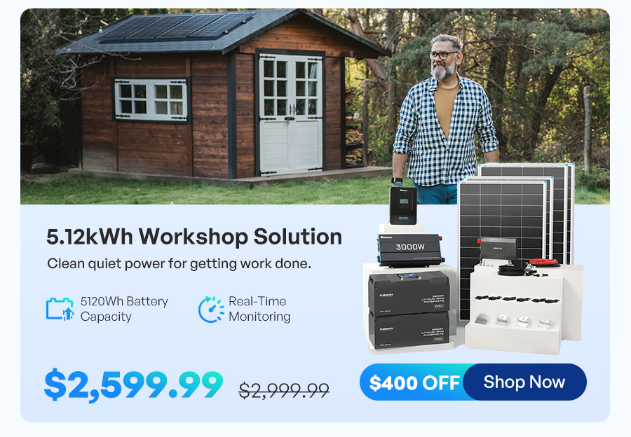 5.12kWh Workshop Solution