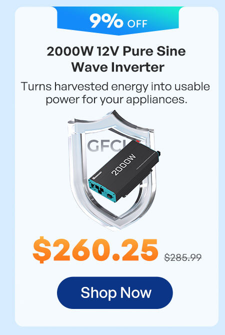 2000W 12V Pure Sine Wave Inverter