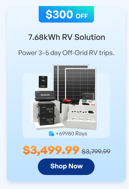 7.68kWh RV Solution