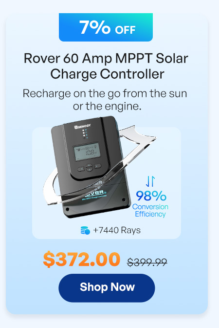 Rover 60 Amp MPPT Solar Charge Controller