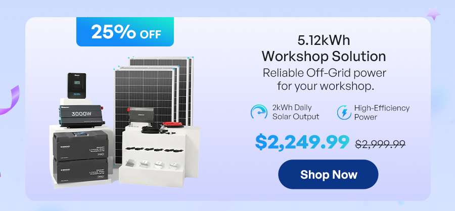 5.12kWh Workshop Solution	
