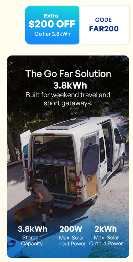RV Solution | Go Far 3.8kWh & Go Further 7.6kWh
