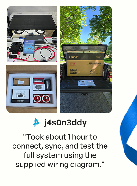 "Took about 1 hour to connect, sync, and test the full system using the supplied wiring diagram."