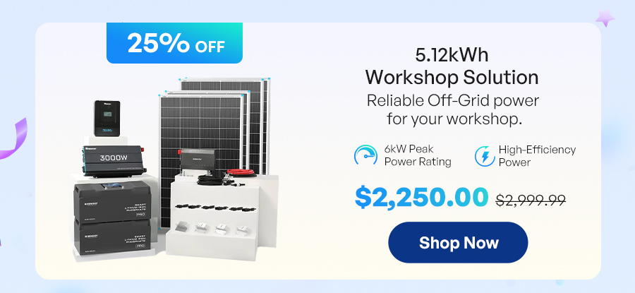 5.12kWh Workshop Solution