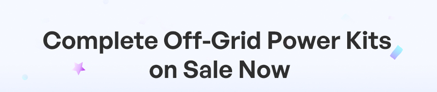 Complete Off-Grid Power Kits on Sale Now