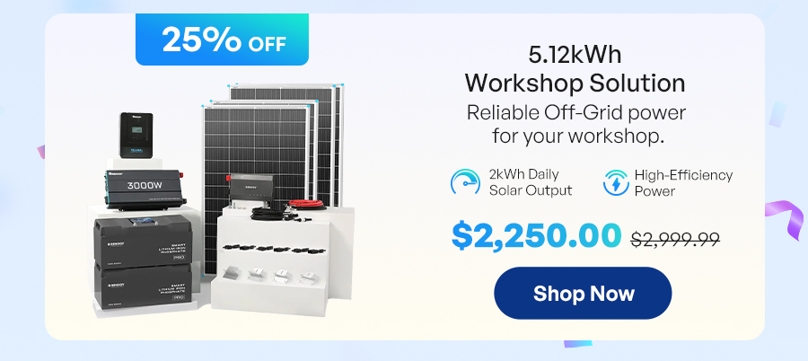 5.12kWh Workshop Solution