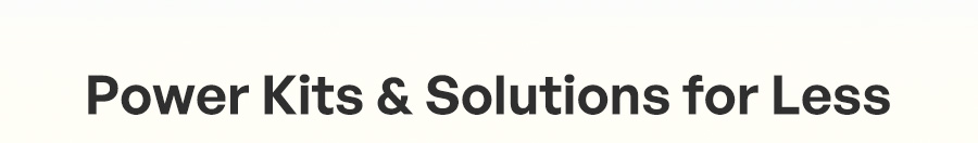 7.6kWh Go Further Solution