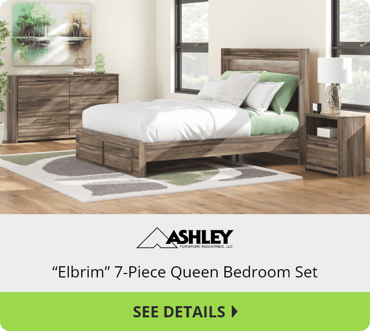 “Elbrim” 7-Piece Queen Bedroom Set