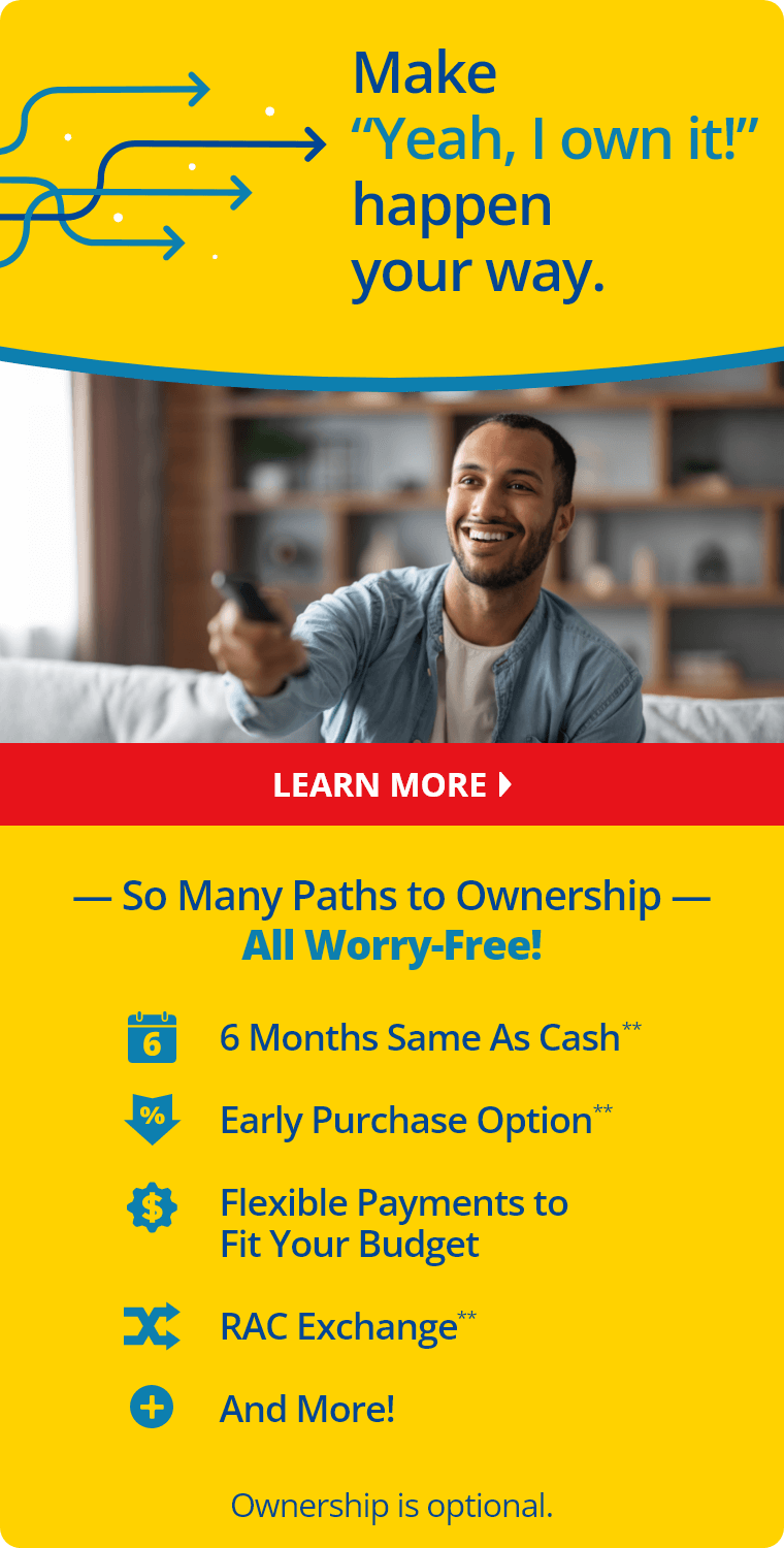 Make "Yeah, I own it!" happen your way!
