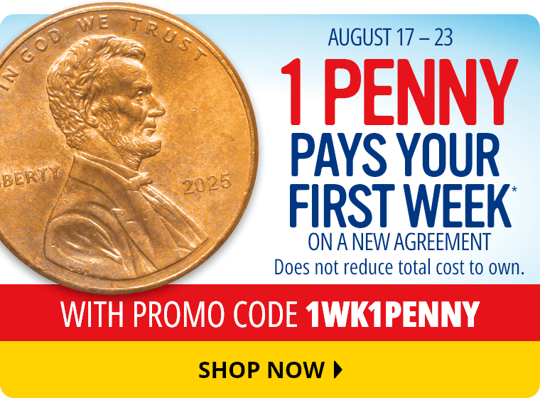 1 Penny Pays Your First Week*