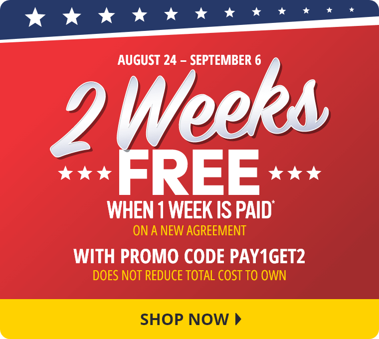 2 Weeks Free When 1 Week is Paid*