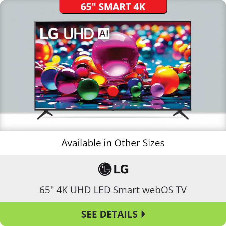 65" 4K UHD LED Smart webOS TV
