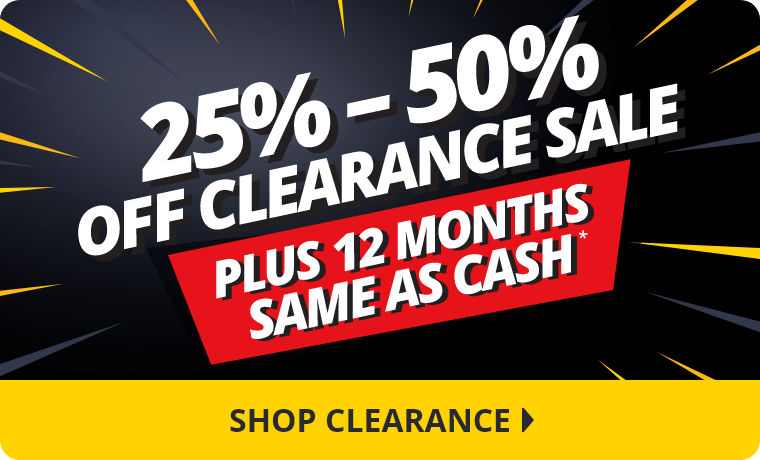 25% - 50% Off Clearance Sale*
