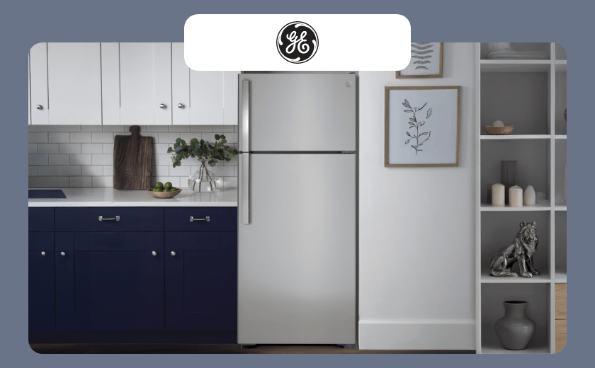 GE 17.5 Cubic Feet Top-Freezer Refrigerator