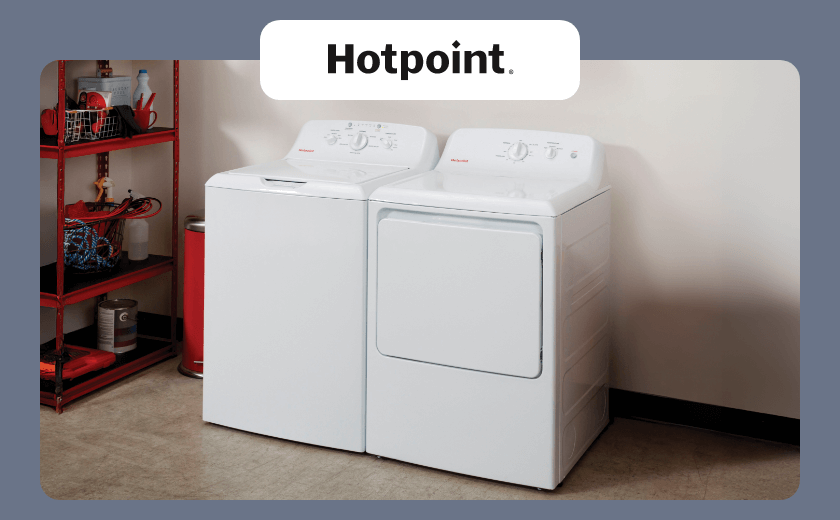 Hotpoint Electric Laundry Bundle