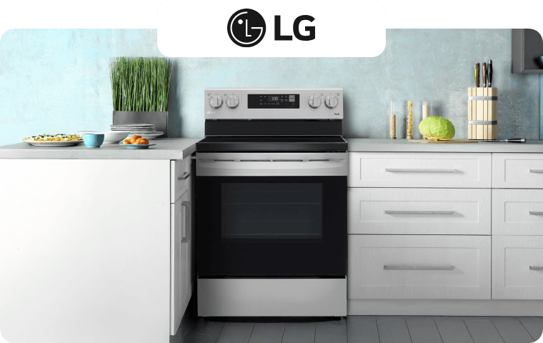LG 6.3 cu. ft. Electric Range with EasyClean, Wi-Fi Enabled in Stainless Steel